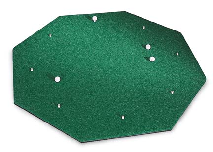 8-Station Octagon Duraplay Driving Range Mat