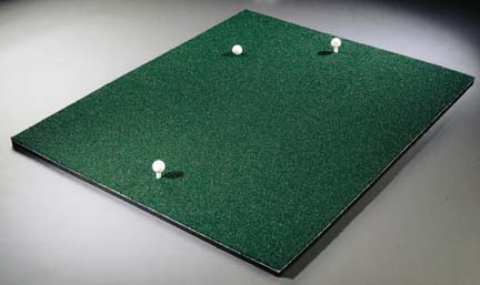 2-Station Rectangular Practice Tee Mat