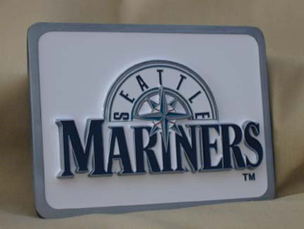 Seattle Mariners Trailer Hitch Cover