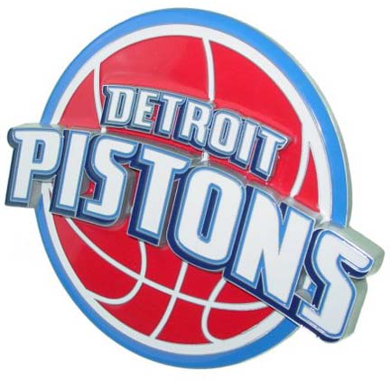Detroit Pistons Logo Trailer Hitch Cover