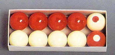 2 1/8" Belgian Aramith Bumper Ball Set (10 Ball Set) from Imperial International