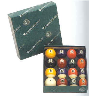 2 1/4" Belgian Aramith Premium Billiard Ball Set (16 Ball Set) from Imperial International