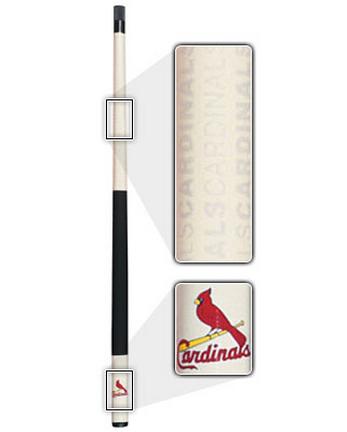 57" St. Louis Cardinals MLB Team Logo 2 Piece Cue from Imperial International