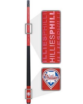 57" Philadelphia Phillies MLB Team Logo 2 Piece Cue from Imperial International