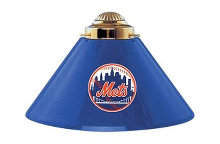 New York Mets MLB Licensed Acrylic 3 Shade Team Logo Lamp from Imperial International