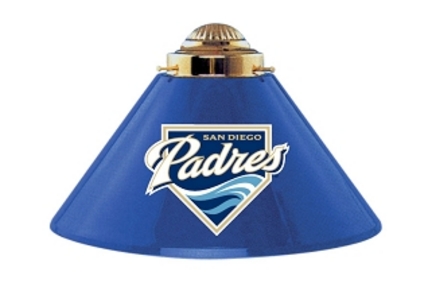 San Diego Padres MLB Licensed Acrylic 3 Shade Team Logo Lamp from Imperial International