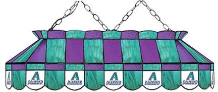 Arizona Diamondbacks MLB Licensed 40" Rectangular Stained Glass Lamp from Imperial International