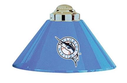 Florida Marlins MLB Licensed Acrylic 3 Shade Team Logo Lamp from Imperial International