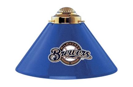 Milwaukee Brewers MLB Licensed Acrylic 3 Shade Team Logo Lamp from Imperial International