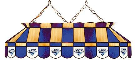 San Diego Padres MLB Licensed 40" Rectangular Stained Glass Lamp from Imperial International