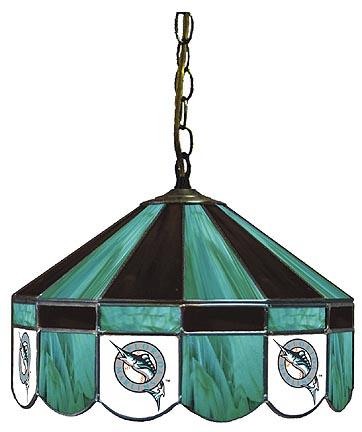 Florida Marlins MLB Licensed 16" Diameter Stained Glass Lamp from Imperial International