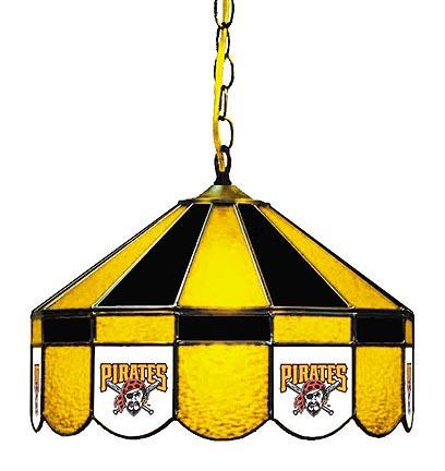Pittsburgh Pirates MLB Licensed 16" Diameter Stained Glass Lamp from Imperial International
