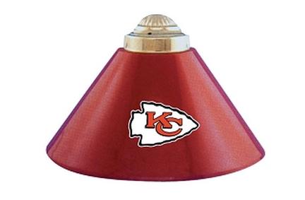 Kansas City Chiefs NFL Licensed Acrylic 3 Shade Team Logo Lamp from Imperial International