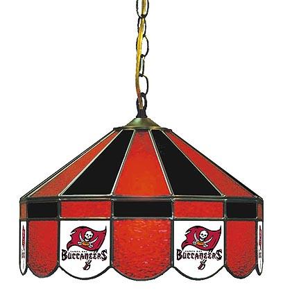 Tampa Bay Buccaneers NFL Licensed 16" Diameter Stained Glass Lamp from Imperial International