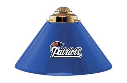 New England Patriots NFL Licensed Acrylic 3 Shade Team Logo Lamp from Imperial International