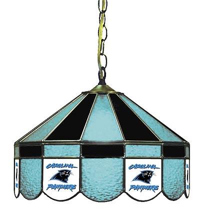 Carolina Panthers NFL Licensed 16" Diameter Stained Glass Lamp from Imperial International