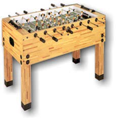 14" Butcher Block Soccer Table from Imperial International