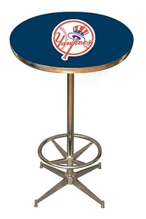 New York Yankees MLB Licensed Pub Table from Imperial International