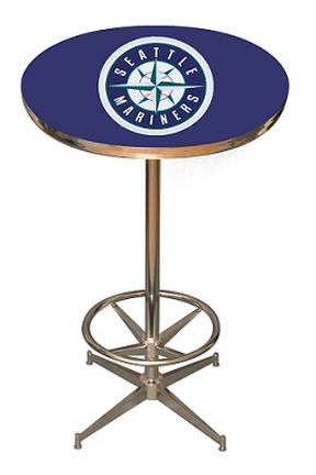 Seattle Mariners MLB Licensed Pub Table from Imperial International