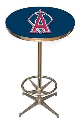 Los Angeles Angels of Anaheim MLB Licensed Pub Table from Imperial International