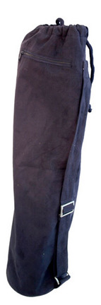 J Fit Yoga Mat Bag - Navy Suede