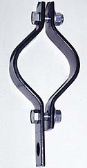 3 1/2" OD Pipe Clamp Hanger for Climbing Ropes