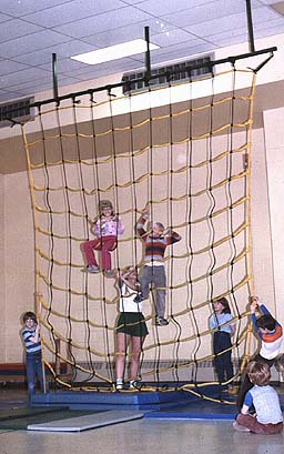 12' W x 14' H Indoor Climbing Net