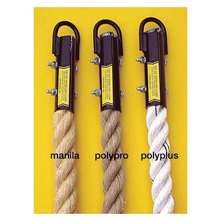 1 1/2" x 18' Polyplus / Braided Indoor Gymnasium Climbing Rope