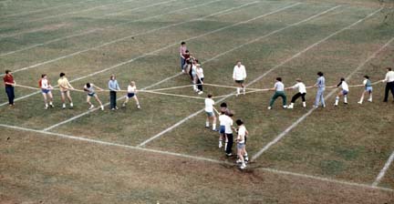 4-Team Spun Poly Tug-O-War Rope