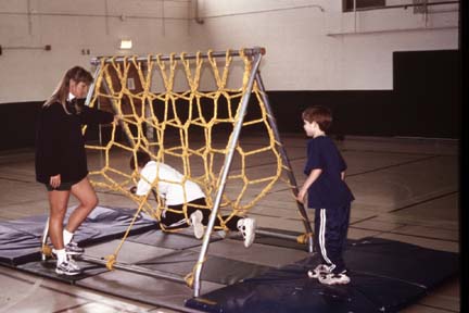 Tunnel Climbing Net and Frame