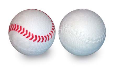 JUGS&reg; 5" Small-Ball&reg; Baseballs (White) - 1 Dozen