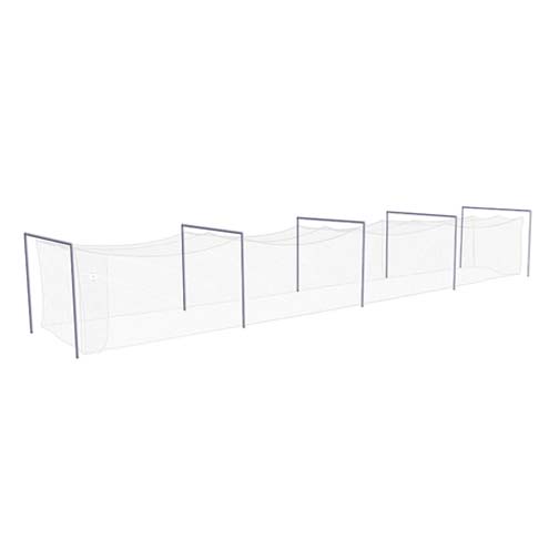 JUGS&reg; Batting Cage Frame For Use with #9 Baseball Net (381 lb. Breaking-Strength Nylon Twine)