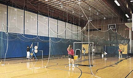 Jugs&reg; Ceiling Installation / Suspension Kit (compatible with all Jugs&reg; Batting Cage Nets)