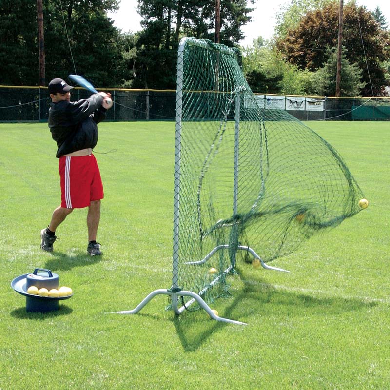 Square Fixed-Frame Screen with Sock-Net - 6 1/2' Tall from The Jugs Company