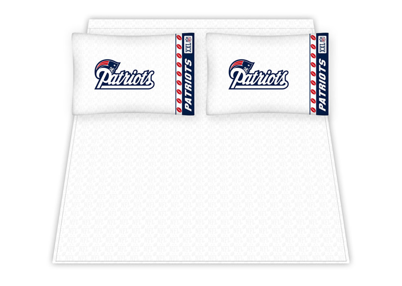 New England Patriots Queen Bed Sheets New England Patriots Queen Bed Sheets
