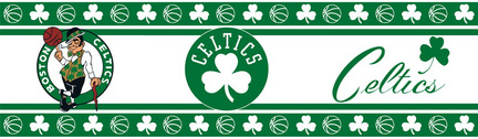 Boston Celtics 5" x 15' NBA Wall Border from Kentex