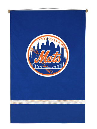 New York Mets 28" x 45" Coordinating MLB "MVP Collection" Wall Hanging from Kentex