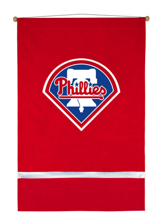 Philadelphia Phillies 28" x 45" Coordinating MLB "MVP Collection" Wall Hanging from Kentex