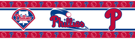 Philadelphia Phillies 5" x 15' MLB Wall Border from Kentex