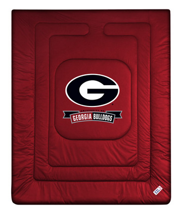 Georgia Bulldogs Jersey Mesh Twin Comforter from "The Locker Room Collection" by Kentex