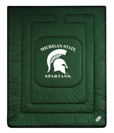 Michigan State Spartans Jersey Mesh Twin Comforter from "The Locker Room Collection" by Kentex