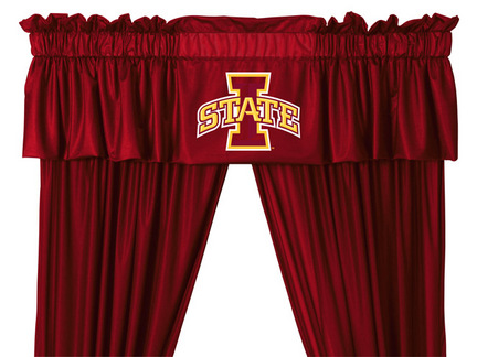 Iowa State Cyclones Coordinating Valance for the Locker Room or Sidelines Collection by Kentex