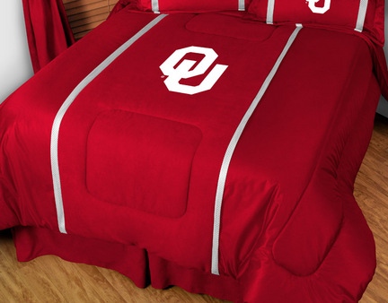 Oklahoma Sooners Jersey Mesh Twin Comforter from