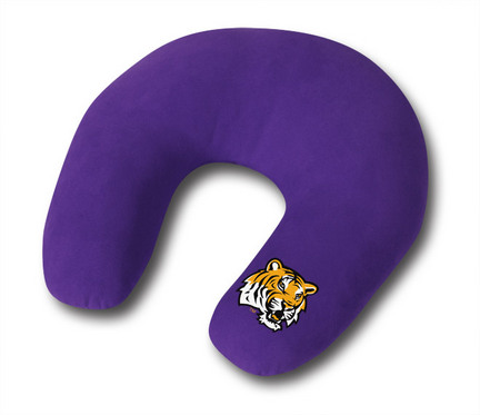 Louisiana State (LSU) Tigers 14" x 14" Neck Roll Pillow from "The MVP Collection" by Kentex