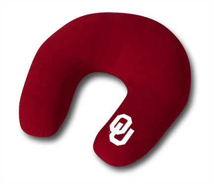 Oklahoma Sooners 14" x 14" Neck Roll Pillow from "The MVP Collection" by Kentex