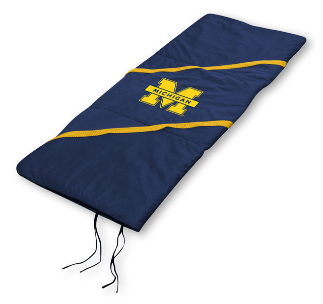 Michigan Wolverines Sleeping Bag from "The MVP Collection" by Kentex