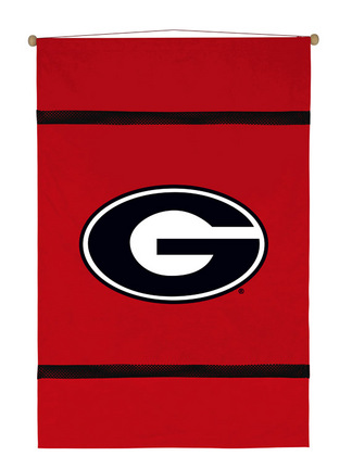 Georgia Bulldogs 29.5" x 45" Coordinating NCAA "MVP Collection" Wall Hanging from Kentex