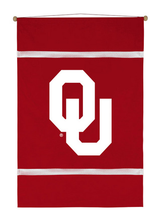 Oklahoma Sooners 28" x 45" Coordinating NCAA "MVP Collection" Wall Hanging from Kentex