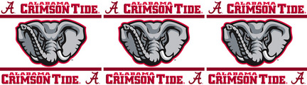 Alabama Crimson Tide 5" x 15' Wall Border from Kentex