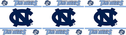 North Carolina Tar Heels 5" x 15' Wall Border from Kentex